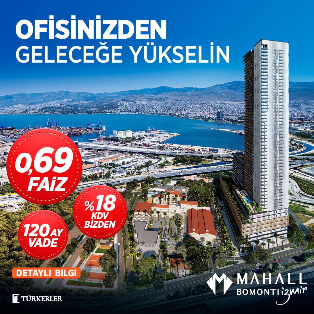 Mahall Bomonti İzmir'de Ofisinizden Geleceğe Yükselin